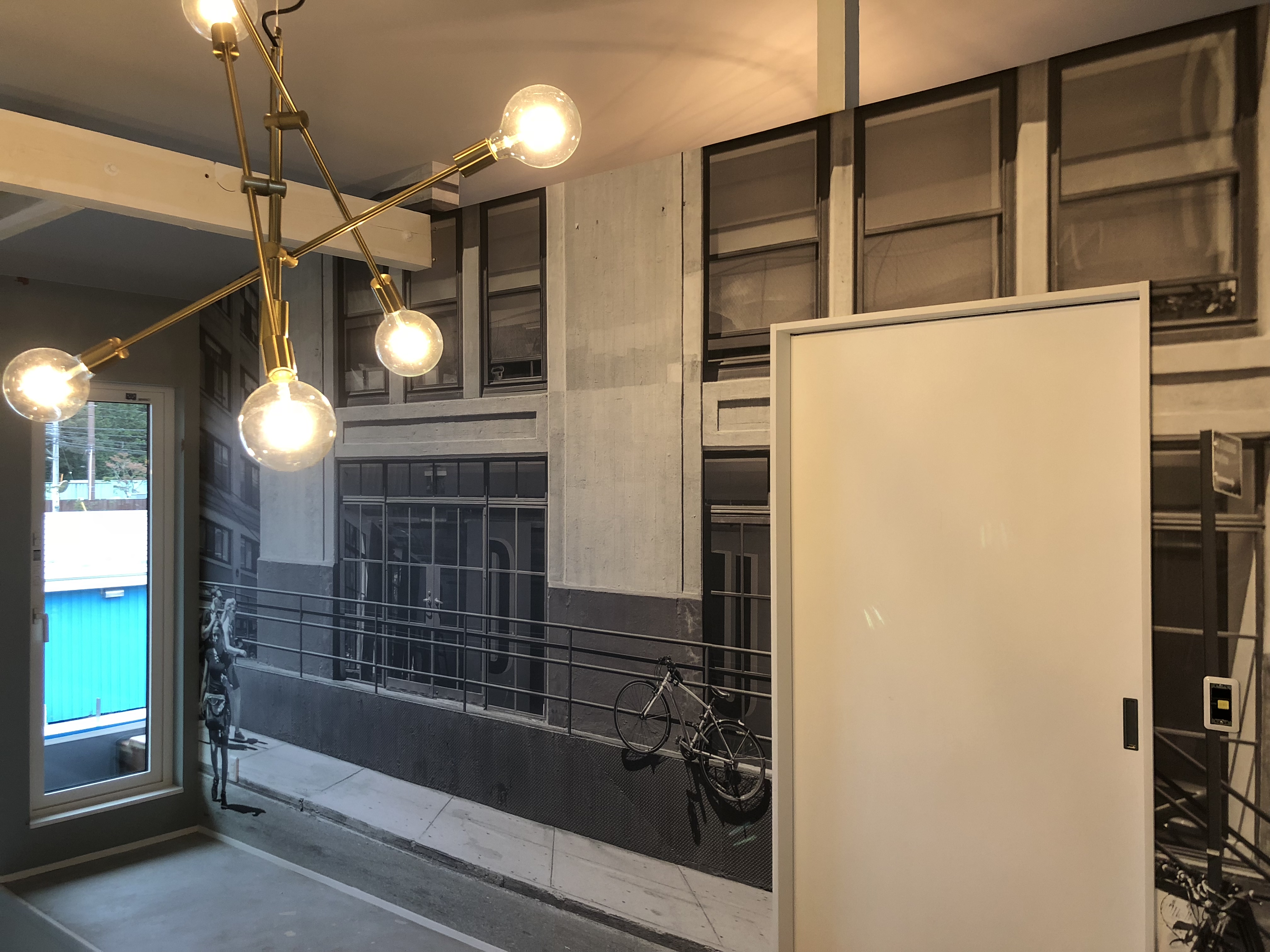 山梨の工務店、未来建築工房の新社屋studio HOUSEⅢⅨ完成目前。