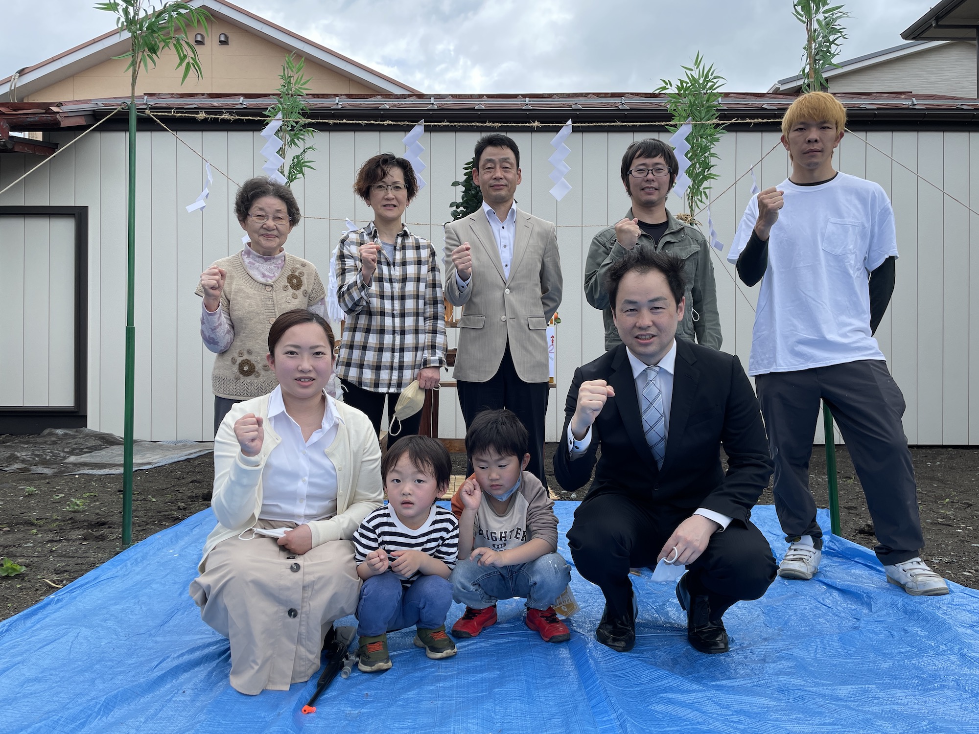 地鎮祭 ホテルライクスタイル 富士吉田市