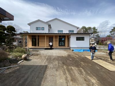 山梨県は山中湖村の二世帯住宅（注文住宅）お引き渡し