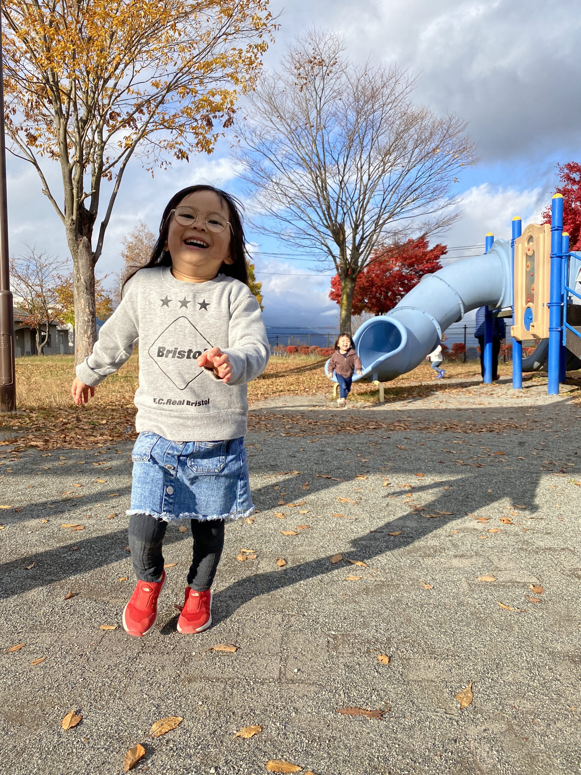 ややイケメンとおチビーズと公園